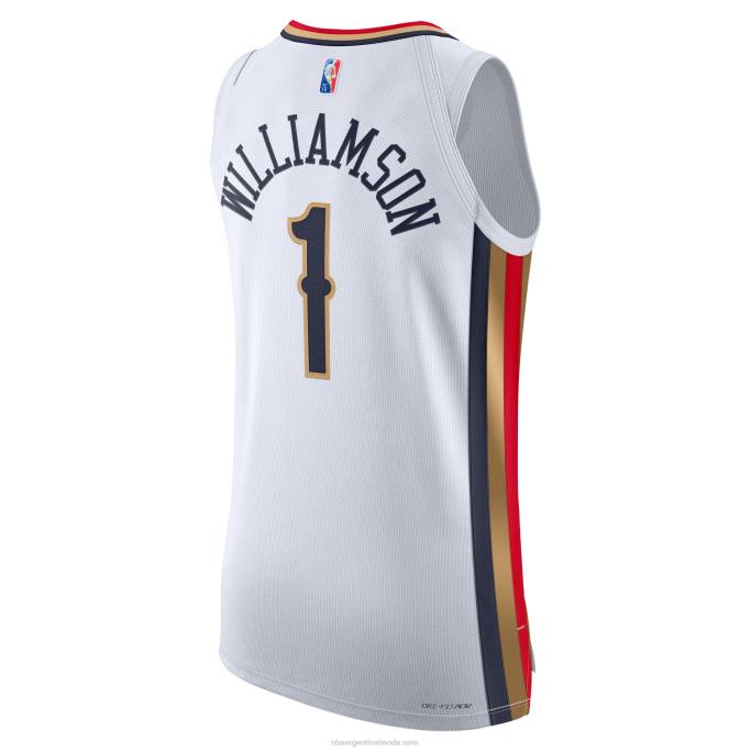 NBA 0F6D1959 camiseta new orleans pelicans zion williamson nike blanca swingman
