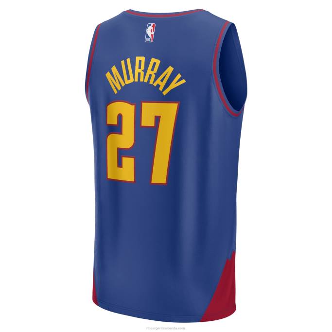 NBA 0F6D1288 denver nuggets jamal murray azul fast break player jersey