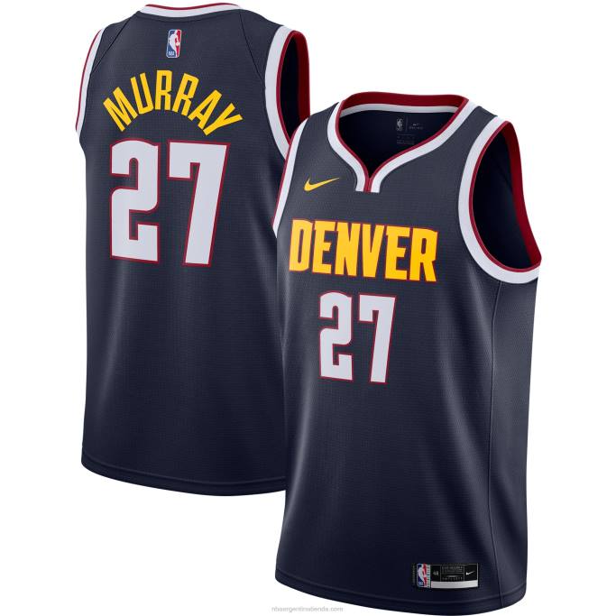 NBA 0F6D1289 camiseta jamal murray denver nuggets nike azul marino swingman