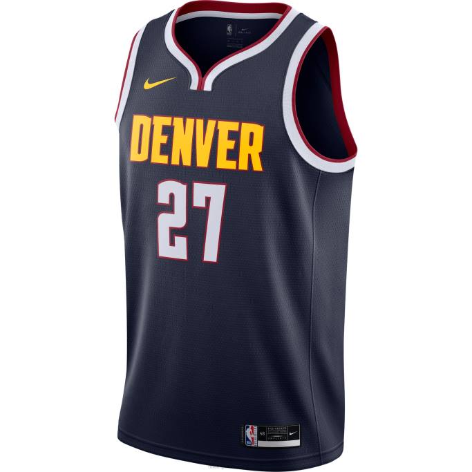 NBA 0F6D1289 camiseta jamal murray denver nuggets nike azul marino swingman