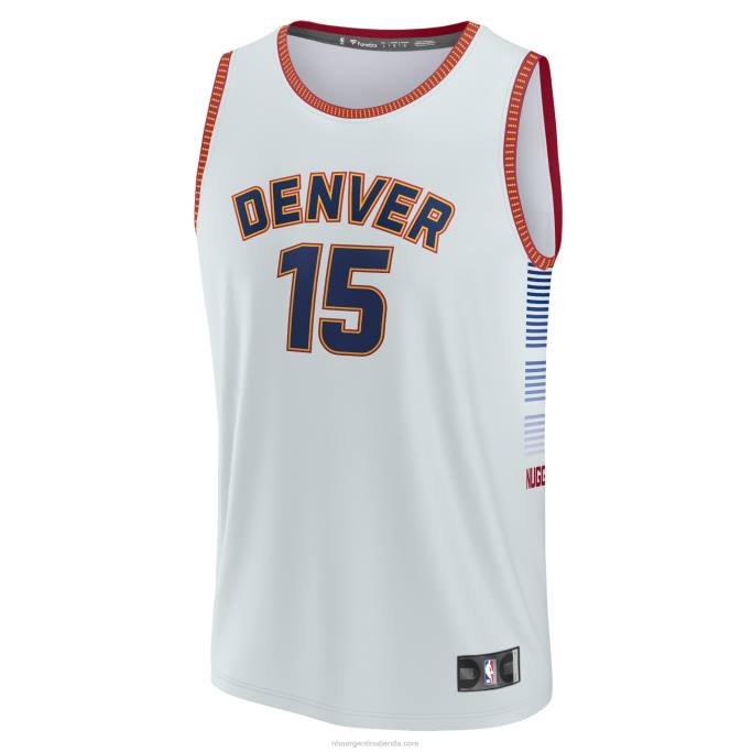 NBA 0F6D1668 denver nuggets nikola jokic plata fastbreak jersey