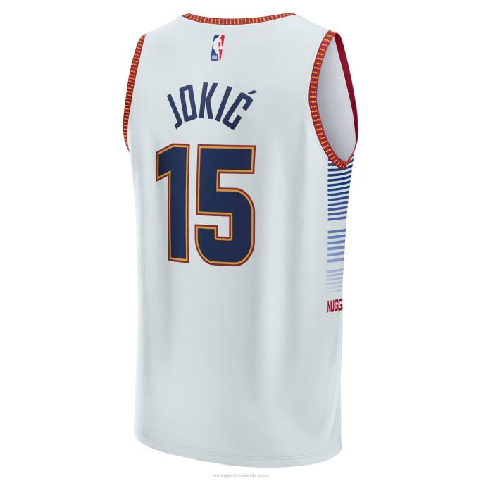 NBA 0F6D1668 denver nuggets nikola jokic plata fastbreak jersey