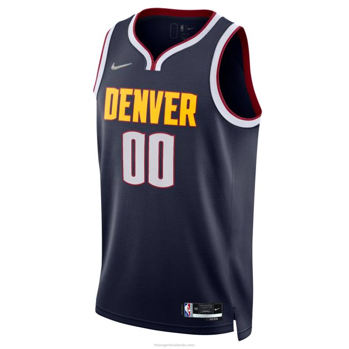 NBA 0F6D5626 camiseta personalizada denver nuggets nike azul marino diamante swingman
