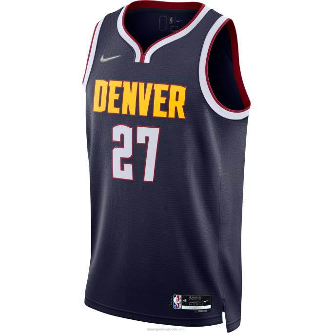 NBA 0F6D6298 camiseta jamal murray denver nuggets nike azul marino diamante swingman