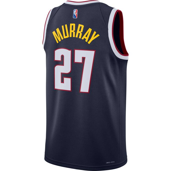 NBA 0F6D6298 camiseta jamal murray denver nuggets nike azul marino diamante swingman