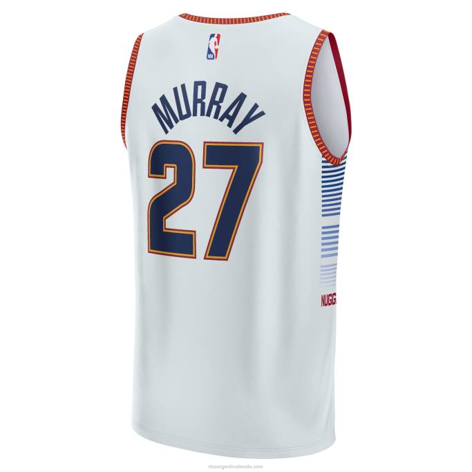 NBA 0F6D966 denver nuggets jamal murray plata fastbreak jersey