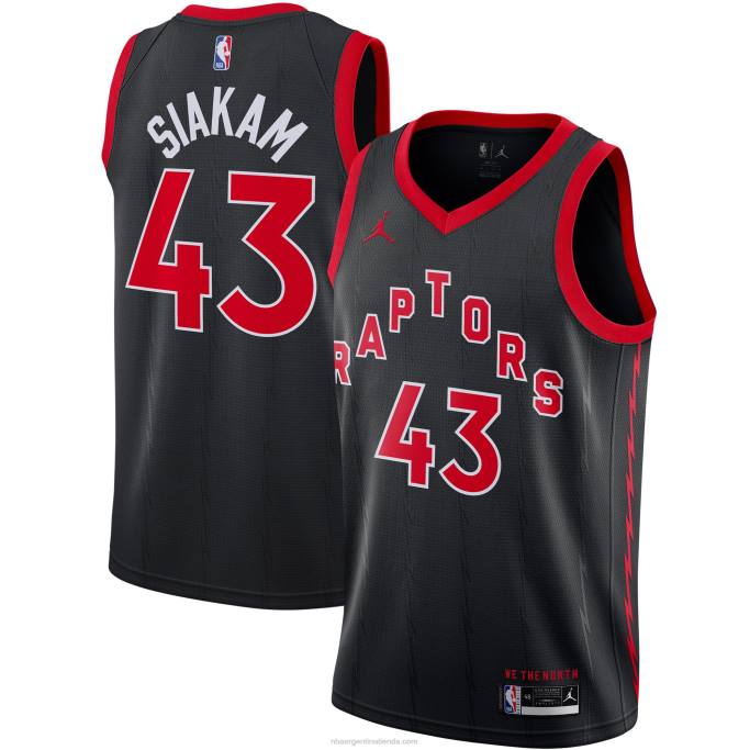 NBA 0F6D3281 toronto raptors pascal siakam jordan marca negro swingman jersey