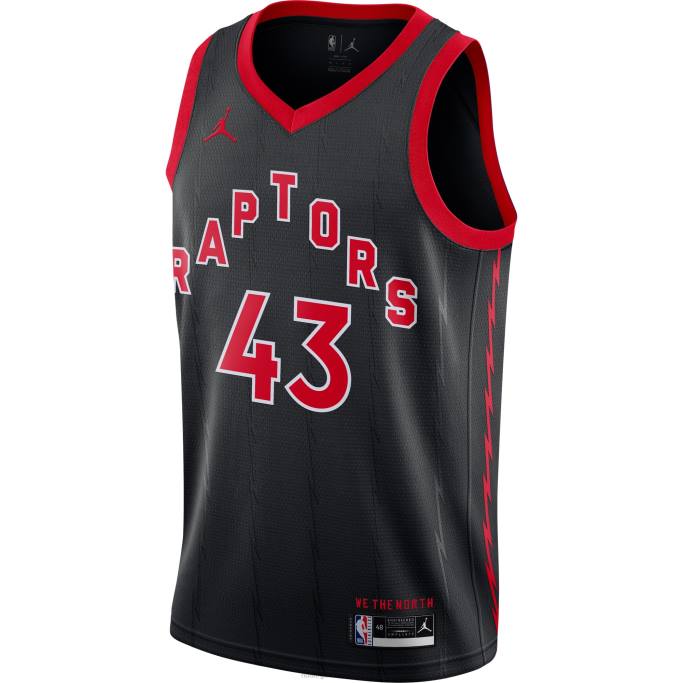NBA 0F6D3281 toronto raptors pascal siakam jordan marca negro swingman jersey
