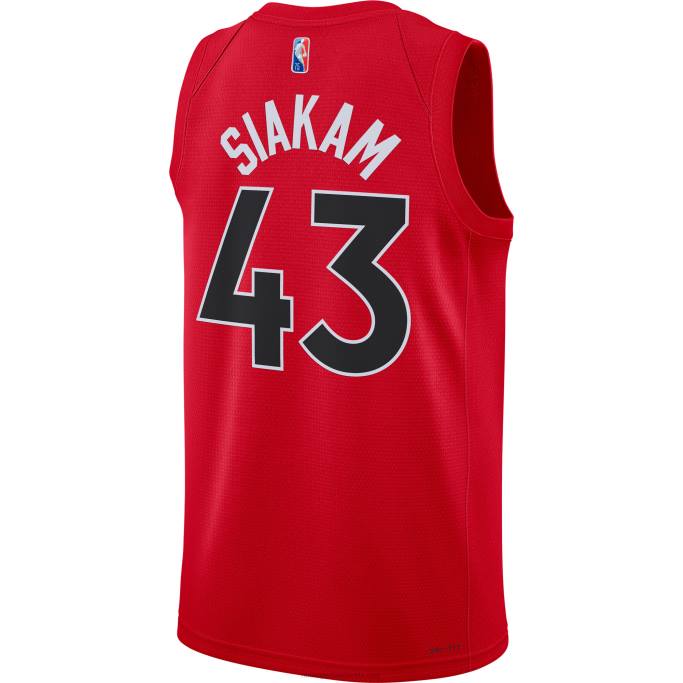 NBA 0F6D6196 toronto raptors pascal siakam nike rojo diamante swingman jersey