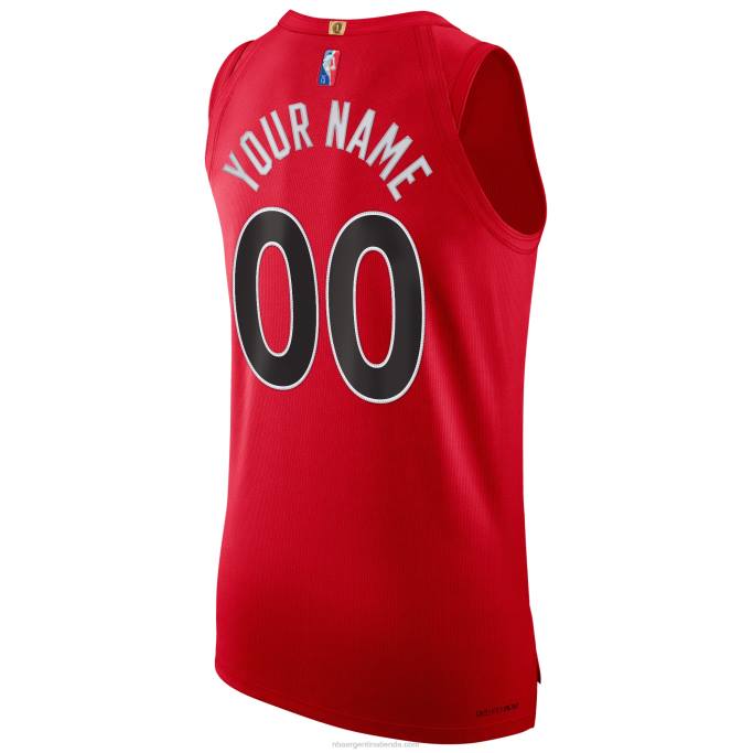 NBA 0F6D6275 toronto raptors nike rojo diamante swingman auténtico personalizado jersey