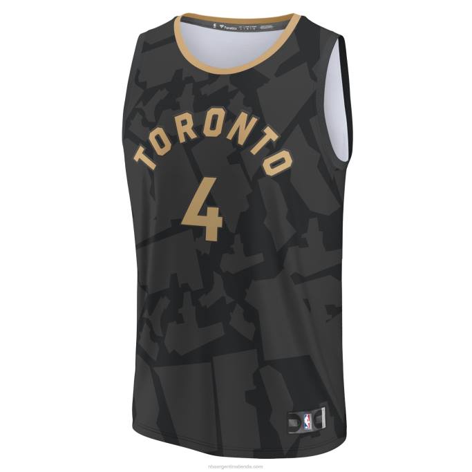 NBA 0F6D7158 toronto raptors scottie barnes negro fastbreak jersey