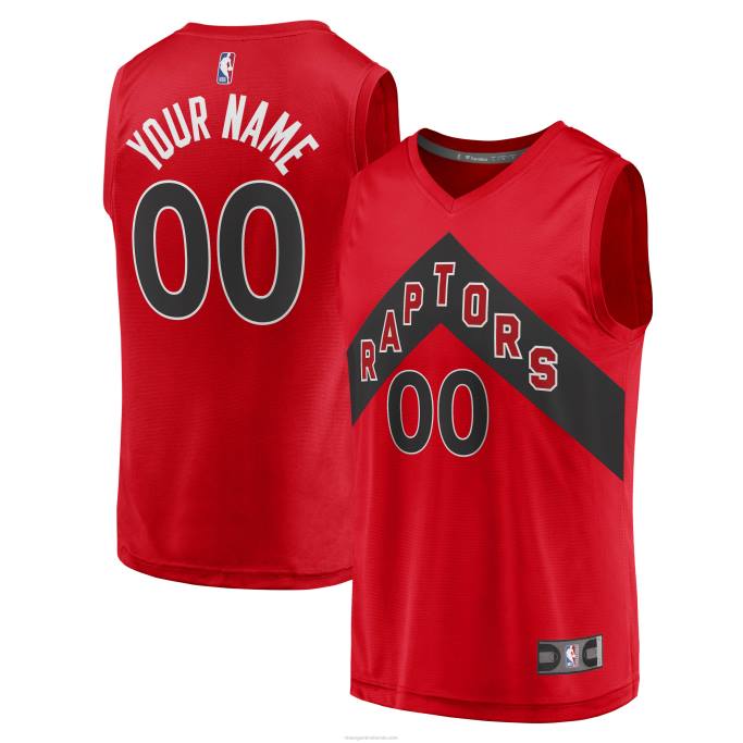 NBA 0F6D7907 camiseta personalizada réplica fast break roja de los toronto raptors 2020