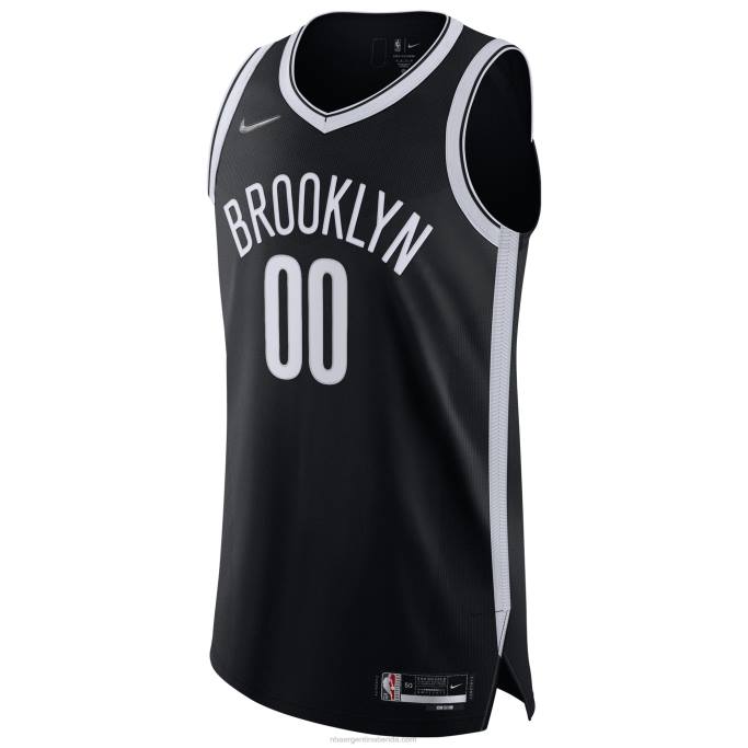 NBA 0F6D1178 camiseta de los brooklyn nets nike black diamond swingman auténtica personalizada