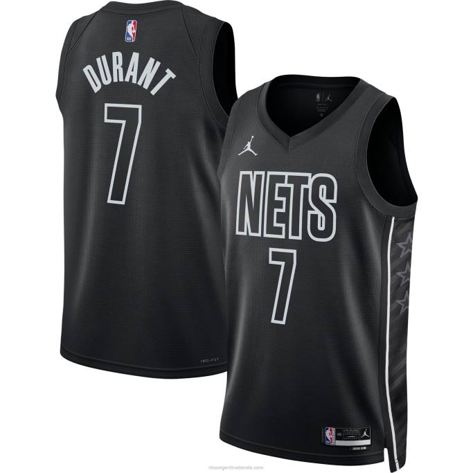 NBA 0F6D243 brooklyn nets kevin durant jordan marca negro swingman jersey