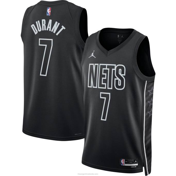 NBA 0F6D243 brooklyn nets kevin durant jordan marca negro swingman jersey