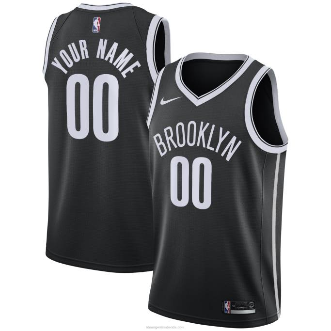 NBA 0F6D4079 camiseta de los brooklyn nets nike swingman negro