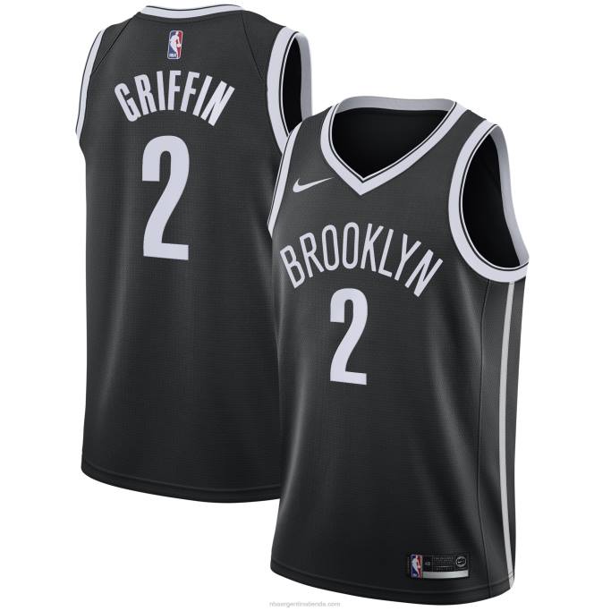 NBA 0F6D5377 camiseta brooklyn nets blake griffin nike negro swingman