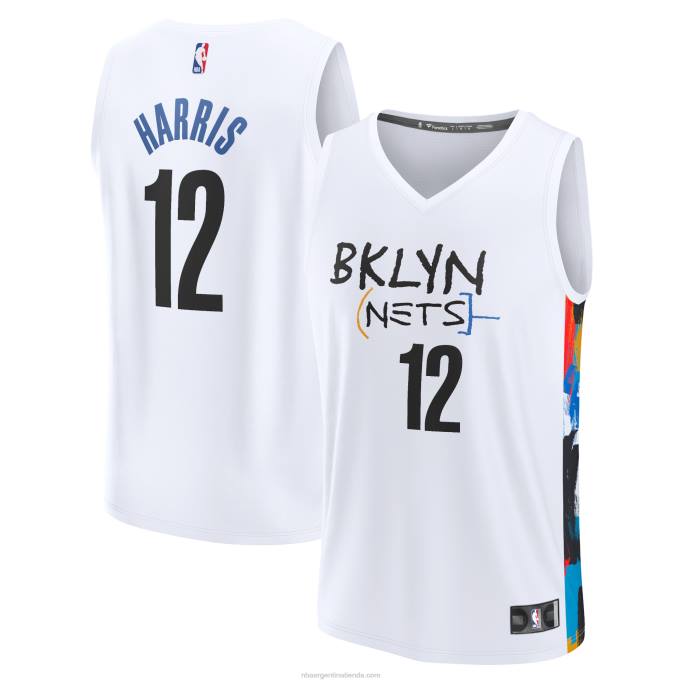 NBA 0F6D7452 brooklyn nets joe harris blanco fastbreak jersey