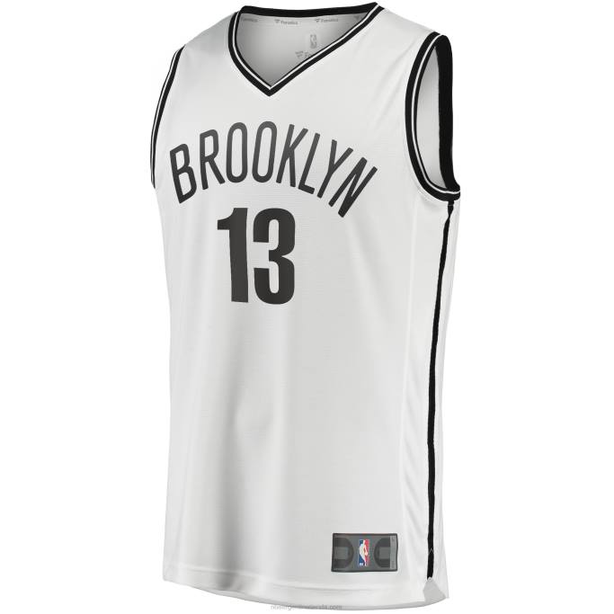 NBA 0F6D7911 camiseta réplica de james harden blanca de los nets de brooklyn