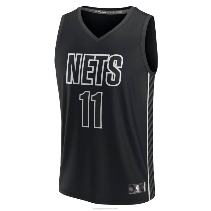 NBA 0F6D8060 brooklyn nets kyrie irving camiseta de jugador de contraataque negro