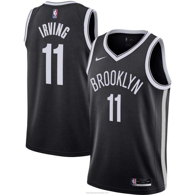 NBA 0F6D8903 camiseta nike kyrie irving de los brooklyn nets negro swingman