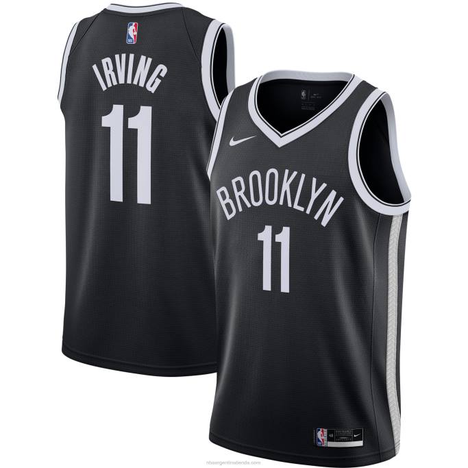 NBA 0F6D8903 camiseta nike kyrie irving de los brooklyn nets negro swingman