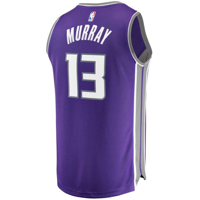 NBA 0F6D254 sacramento kings keegan murray draft púrpura selección de primera ronda descanso rápido réplica jugador jersey