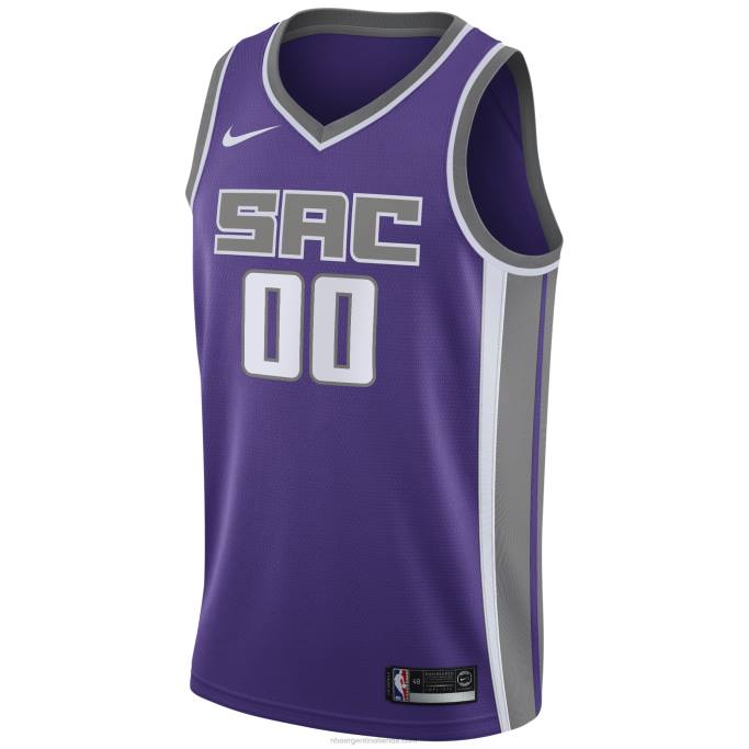 NBA 0F6D5213 Sacramento Kings Nike púrpura Swingman camiseta personalizada