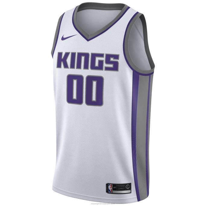 NBA 0F6D534 Camiseta blanca personalizada Sacramento Kings Nike Swingman