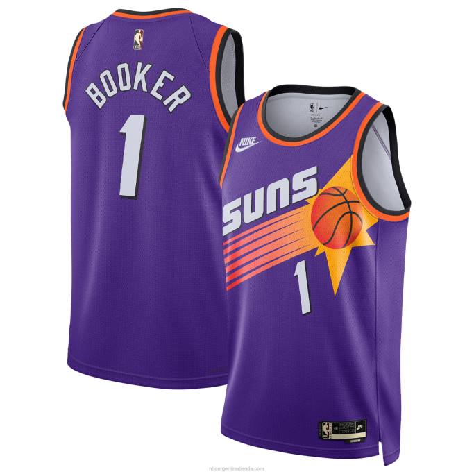 NBA 0F6D19 Phoenix Suns Devin Booker Nike Swingman Jersey Púrpura