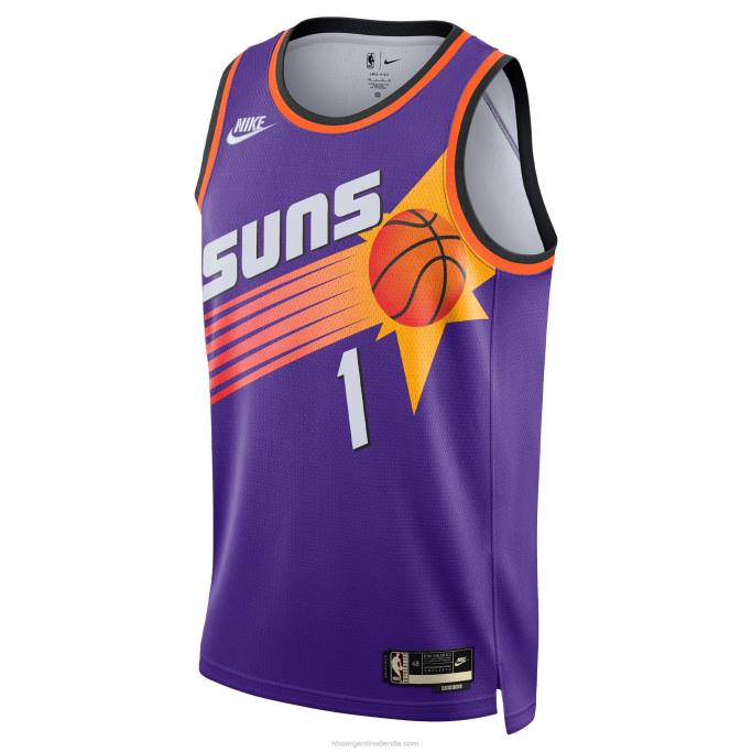 NBA 0F6D19 Phoenix Suns Devin Booker Nike Swingman Jersey Púrpura