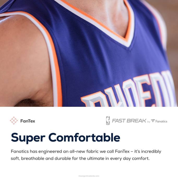 NBA 0F6D3165 camiseta réplica de cameron johnson de los suns de phoenix morada