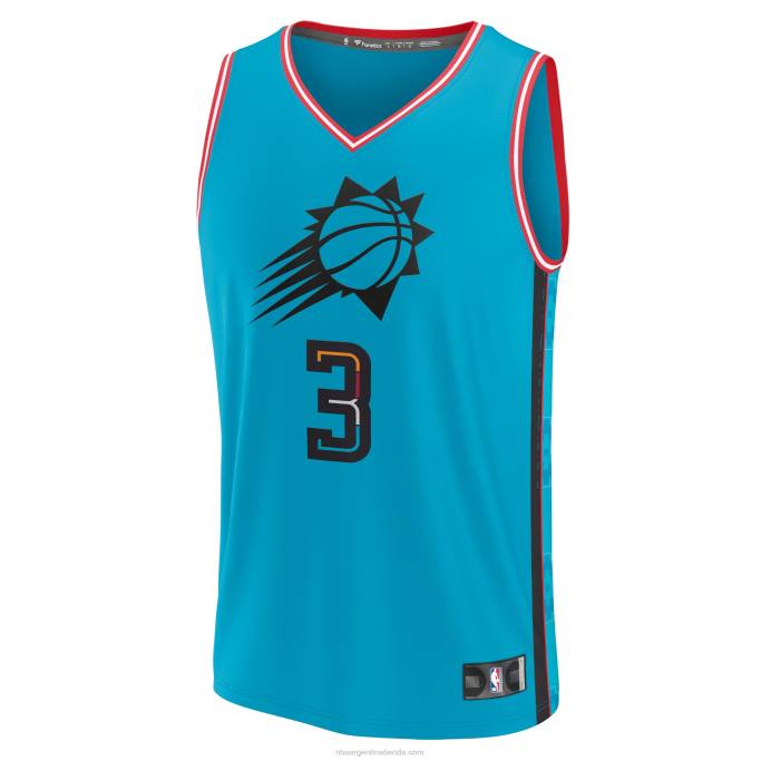 NBA 0F6D3757 phoenix suns chris paul turquesa fastbreak jersey