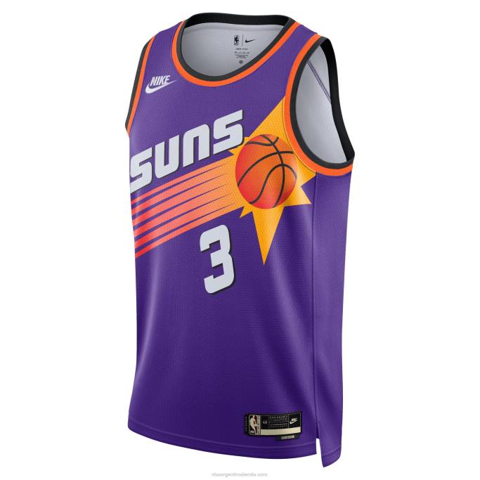 NBA 0F6D464 phoenix suns chris paul nike púrpura swingman jersey