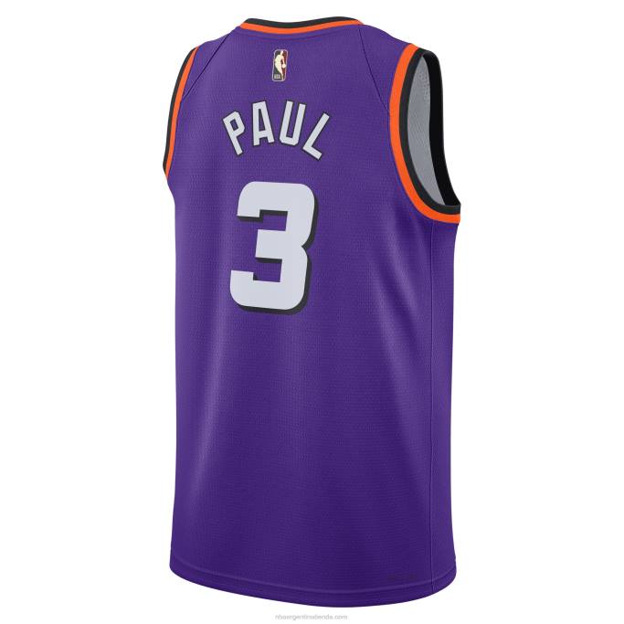 NBA 0F6D464 phoenix suns chris paul nike púrpura swingman jersey