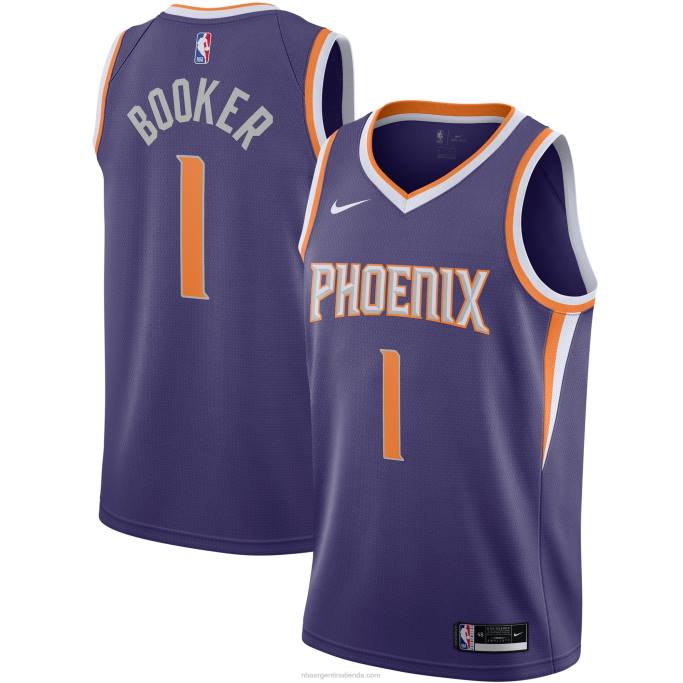 NBA 0F6D496 Phoenix Suns Devin Booker Nike Swingman Jersey Púrpura