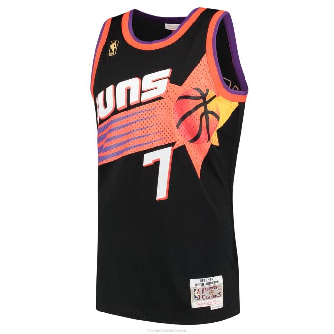 NBA 0F6D5352 phoenix suns kevin johnson mitchell & ness negro hardwood classics swingman jersey
