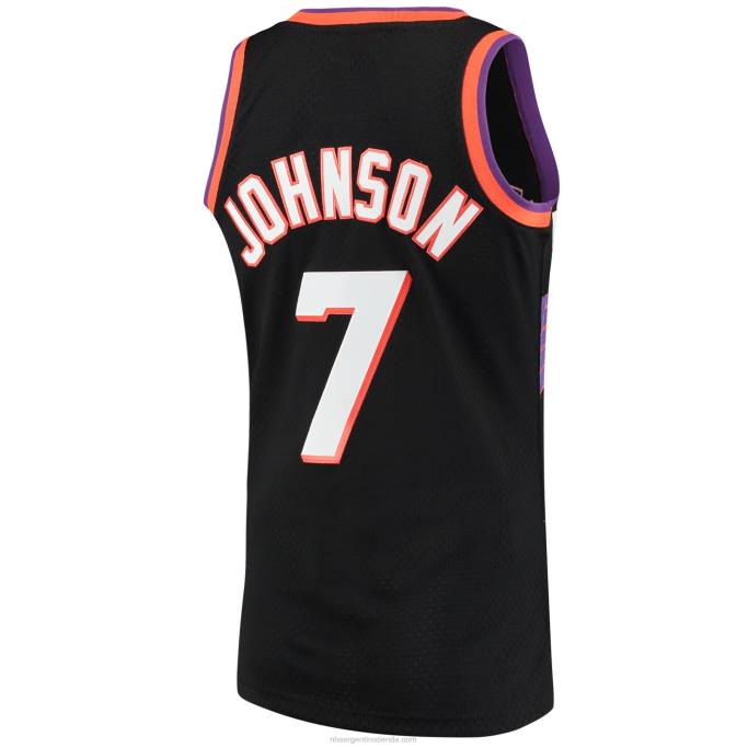 NBA 0F6D5352 phoenix suns kevin johnson mitchell & ness negro hardwood classics swingman jersey