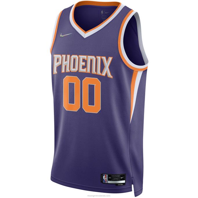 NBA 0F6D6339 Phoenix Suns Nike Purple Diamond Swingman camiseta personalizada