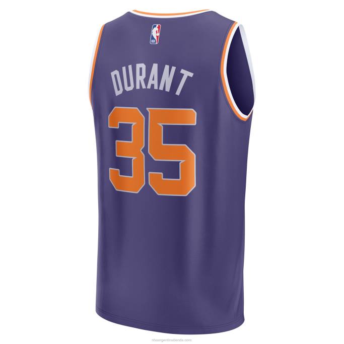 NBA 0F6D66 phoenix soles kevin durant púrpura fastbreak jersey