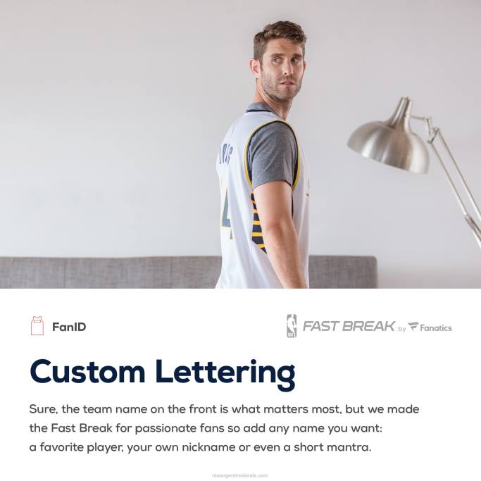 NBA 0F6D11025 camiseta personalizada de ruptura rápida de la marina de los pacers de indiana