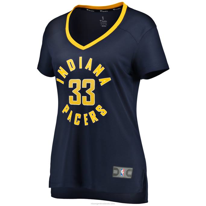 NBA 0F6D12827 réplica de camiseta de jugador de ruptura rápida de myles turner de indiana pacers
