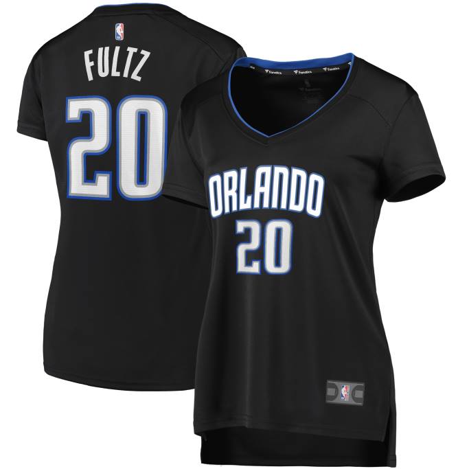 NBA 0F6D12513 camiseta orlando magic markelle fultz 2019 fast break réplica jugador negro