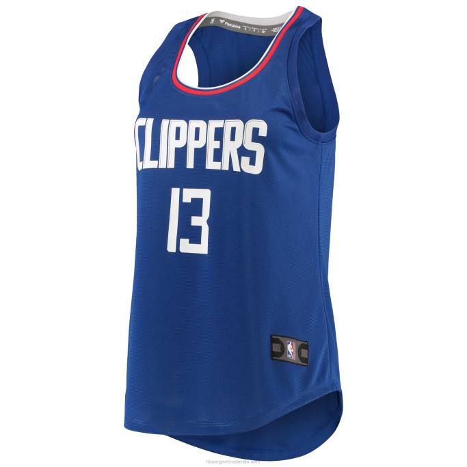 NBA 0F6D11959 la clippers paul george royal fast break jugador movimiento jersey camiseta sin mangas