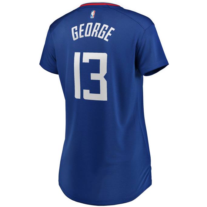 NBA 0F6D12001 la clippers paul george royal fast break réplica jersey