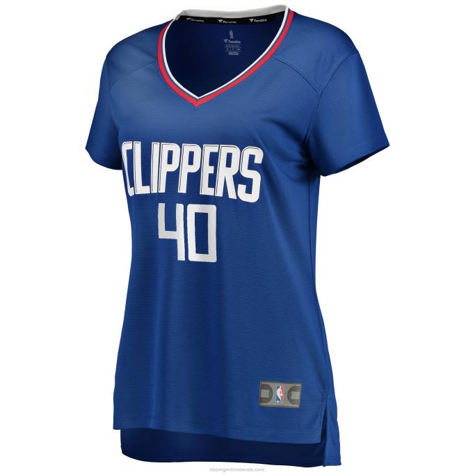 NBA 0F6D13411 camiseta réplica de la clippers ivica zubac royal fast break