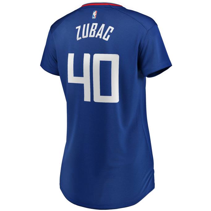 NBA 0F6D13411 camiseta réplica de la clippers ivica zubac royal fast break