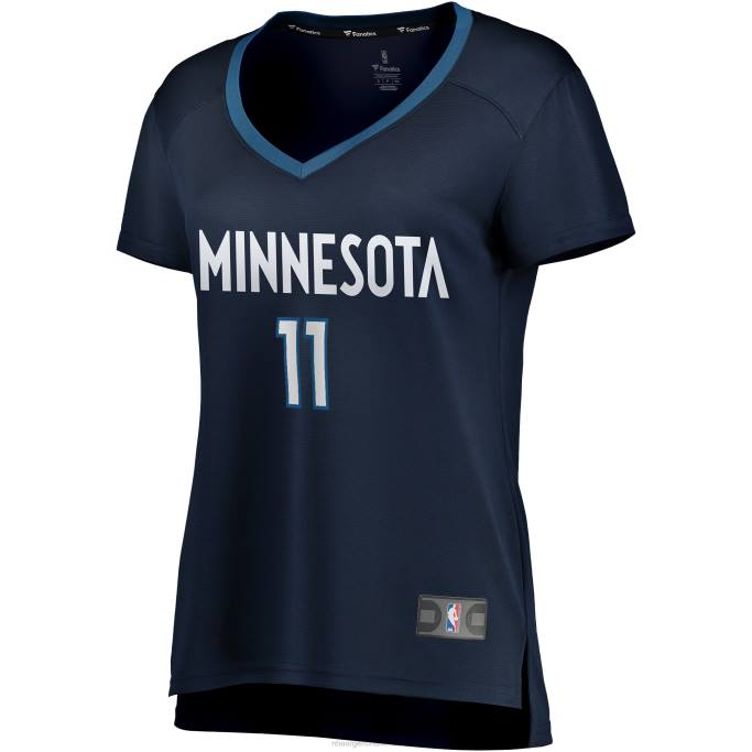 NBA 0F6D11705 minnesota timberwolves naz reid azul marino fast break réplica jugador jersey