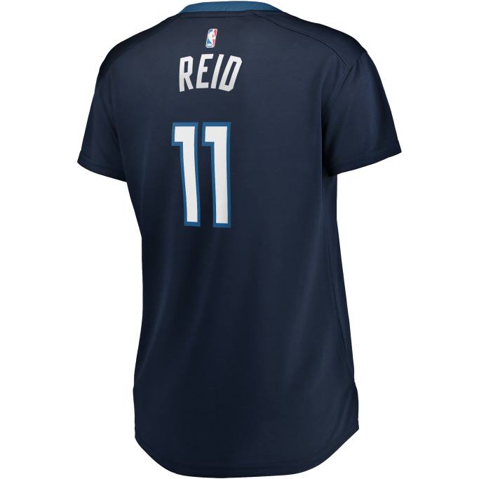 NBA 0F6D11705 minnesota timberwolves naz reid azul marino fast break réplica jugador jersey