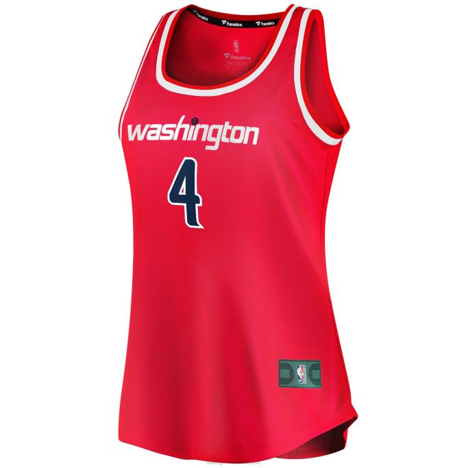 NBA 0F6D10268 Washington Wizards russell westbrook camiseta roja de tanque de descanso rápido